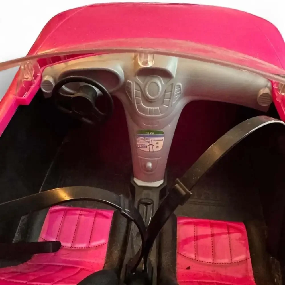 Mattel Barbie Pink Convertible Sports Car